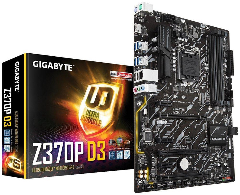 Gigabyte Z370P D3 - Intel ATX Motherboard - اللوحة الأم
